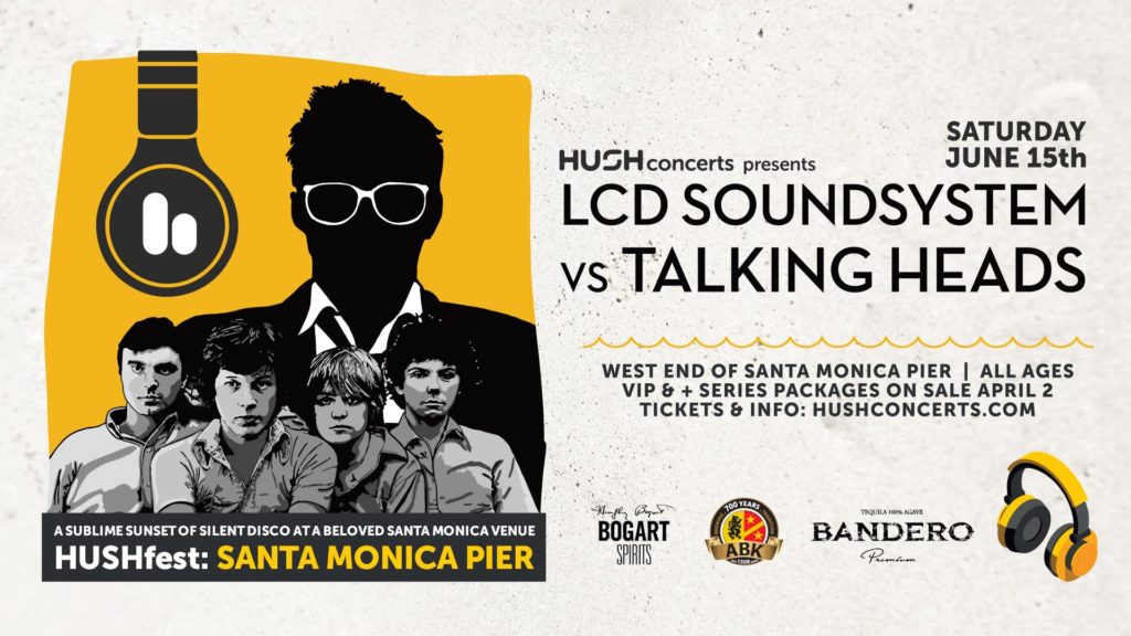 HUSHfest Santa Monica Pier LCD Soundsystem vs The Talking Heads