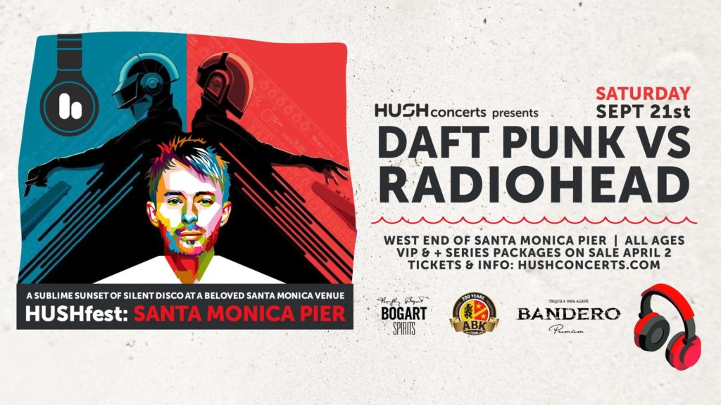 HUSHfest Silent Disco: Daft Punk vs. Radiohead